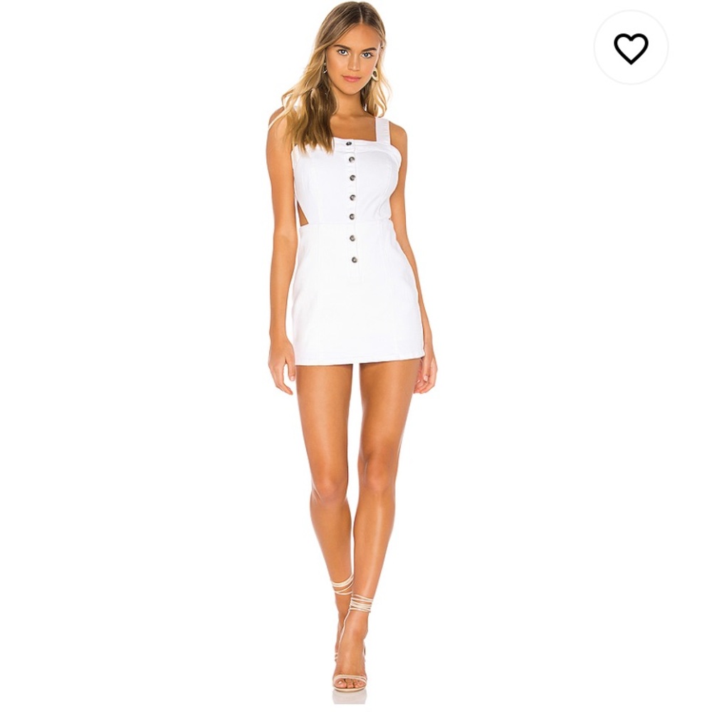 Jack by BB Dakota Little Sumptin Romper in White